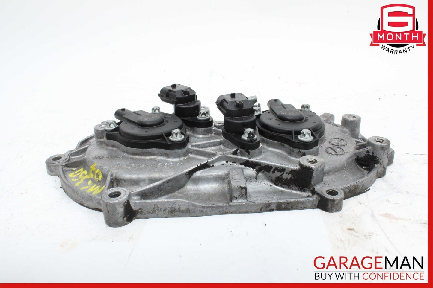 05-13 Mercedes W164 ML350 E550 Front Left Side Engine Timing Chain Cover Plate