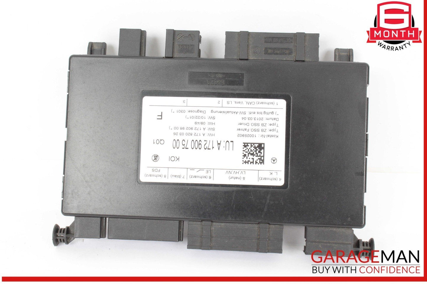 08-18 Mercedes R172 SLK250 Front Left Driver Side Seat Control Module OEM