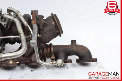 07-14 Mercedes CL600 S600 5.5L V12 Left Side Turbocharger Turbo Manifold Assy