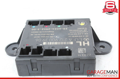 08-14 Mercedes W204 C250 C300 Rear Left Driver Side Door Control Module OEM