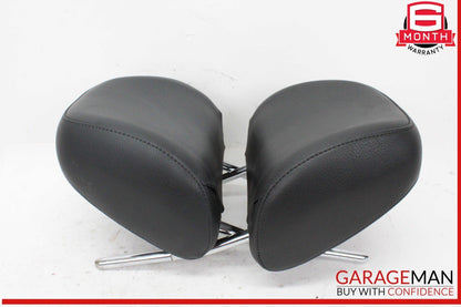 13-18 Audi Q3 Q5 Front Left and Front Right Side Head Rest Headrest Black OEM