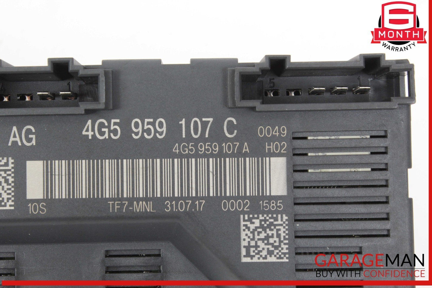 16-18 Audi A6 A7 Tailgate Liftgate Trunk Lid Control Module Unit 4G5959107C OEM