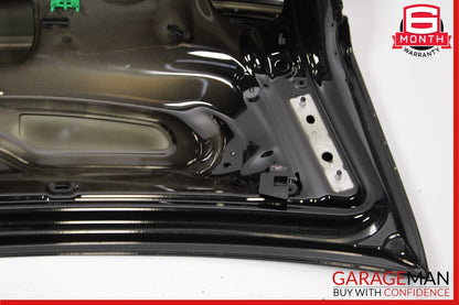 12-18 Audi A6 Rear Trunk Lid Deck Shell Panel Black OEM