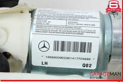 13-16 Mercedes X166 GL550 GL450 GL350 Roof Curtain Air Bag Left Driver Side OEM