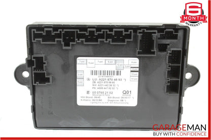 07-13 Mercedes W221 S550 S63 AMG Rear Left / Right Side Door Control Module Unit