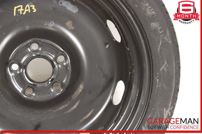 15-20 Audi A3 Emergency Spare Tire Wheel T125/70 R18 OEM