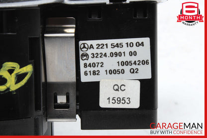 07-13 Mercedes W221 S550 S600 Headlight Head Light Switch Controller Module