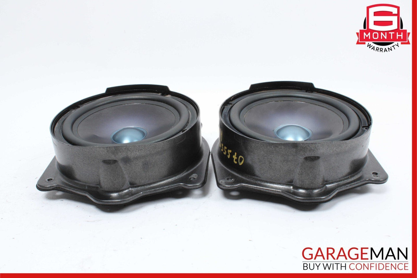 07-09 Mercedes W221 S550 Rear Left & Right Door Audio Sound Speaker Set of 2 OEM