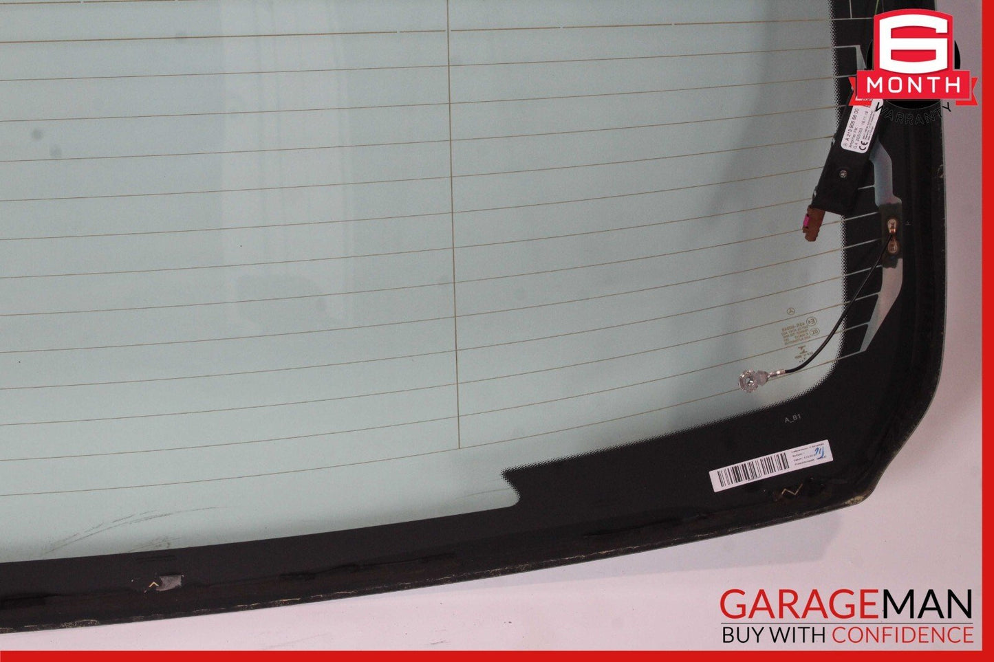 19-23 Mercedes W205 C300 C43 C63 AMG Coupe Rear Back Windshield Window Glass