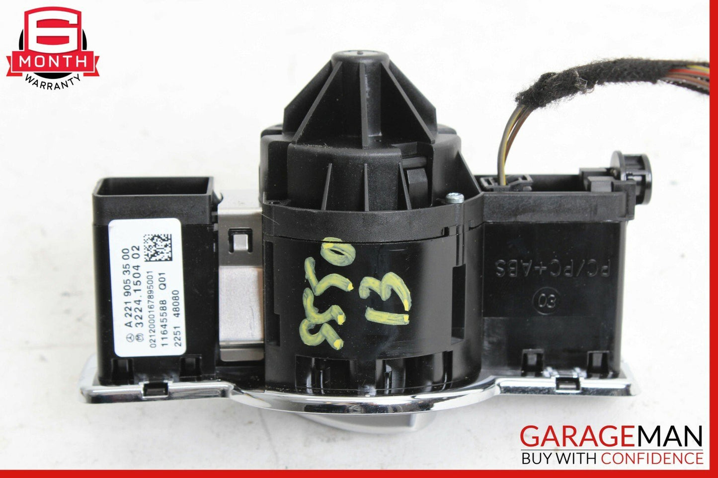 07-13 Mercedes W221 S550 S600 CL550 Headlight Switch Control 2219053500 Q01 OEM