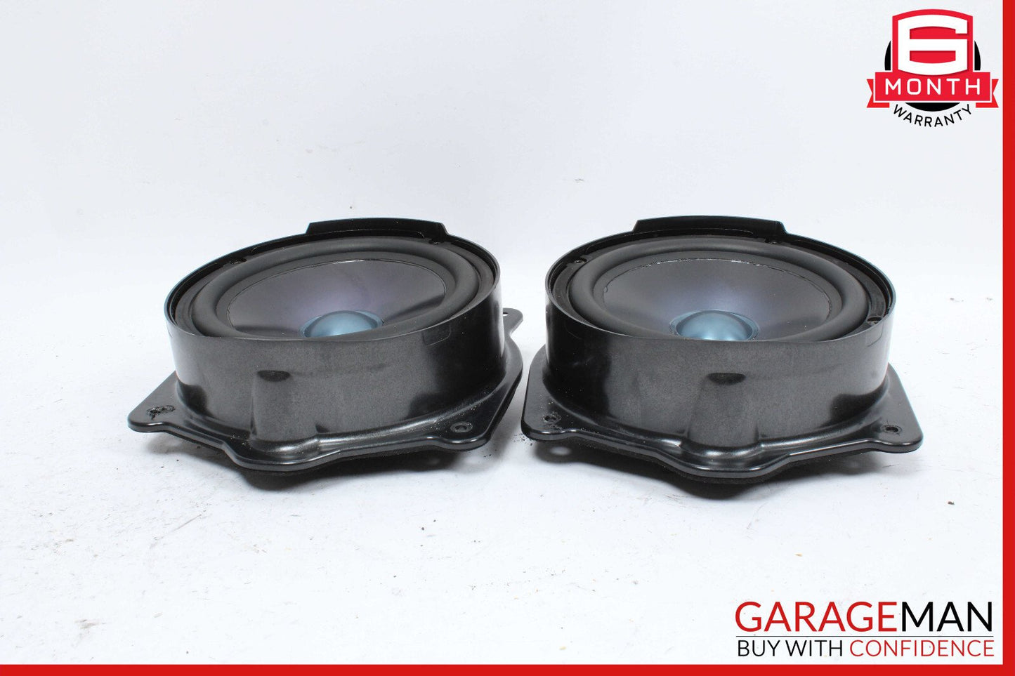 07-09 Mercedes W221 S550 Rear Left & Right Door Audio Sound Speaker Set OEM