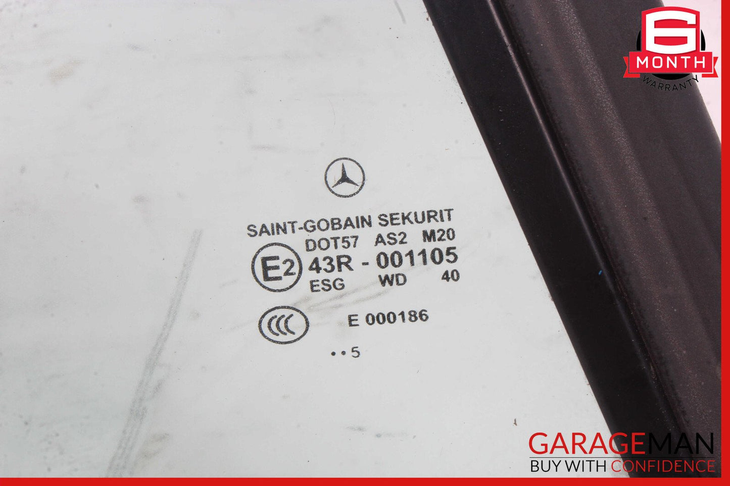 05-11 Mercedes R171 SLK350 SLK280 Quarter Window Glass Rear Right Side OEM
