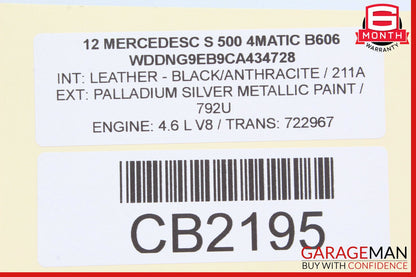 07-14 Mercedes W221 S550 CL550 Left Side Dashboard AC A/C Air Vent OEM