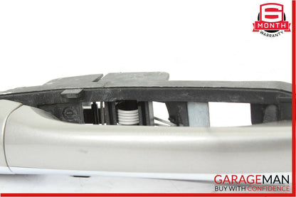 03-09 Mercedes W211 E320 E350 E500 Rear Left Side Exterior Door Handle Silver