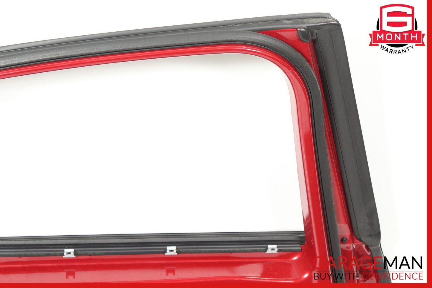 16-23 Jaguar XF Rear Left Driver Side Door Shell Panel Red OEM