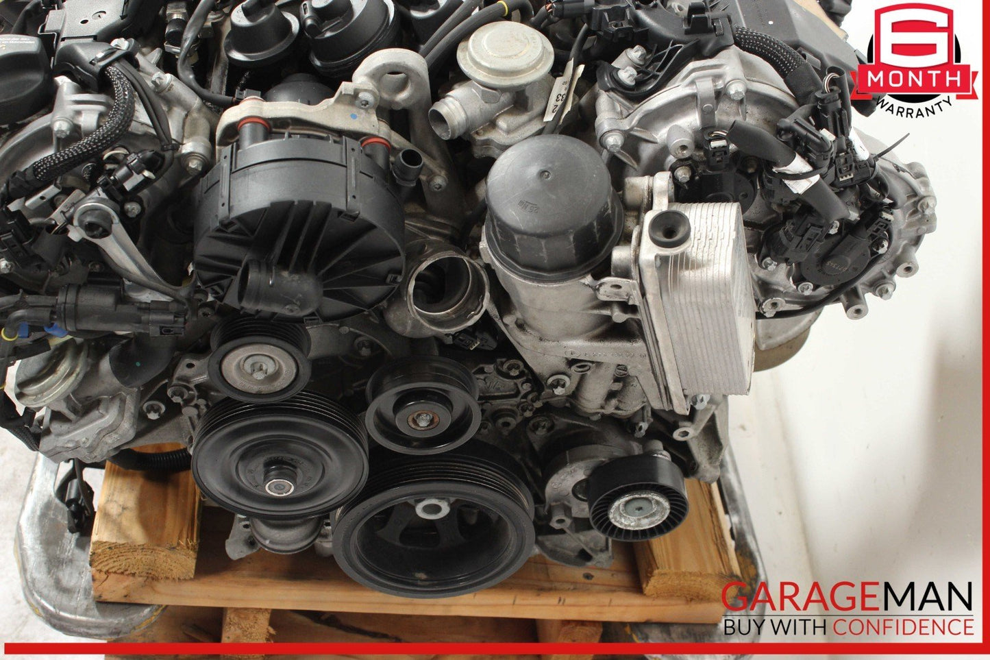 06-11 Mercedes R171 SLK300 C300 Engine Motor Block Assembly 3.0L M272 RWD 154k