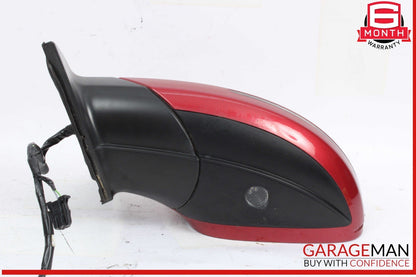 07-09 Audi Q7 Front Left Driver Side Door Rear View Mirror Red 4L1857409S OEM