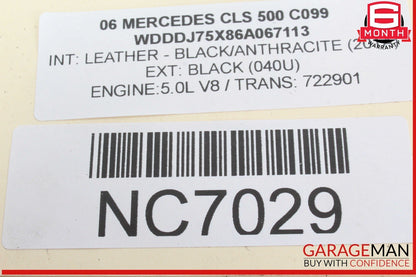 06-11 Mercedes W219 CLS500 Rear Right Passenger Side Door Lock Latch Actuator