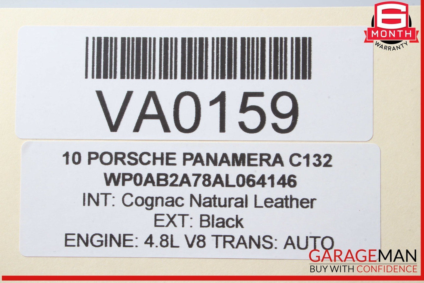 10-16 Porsche Panamera 970 Rear View Back Up Camera Control Module Unit OEM