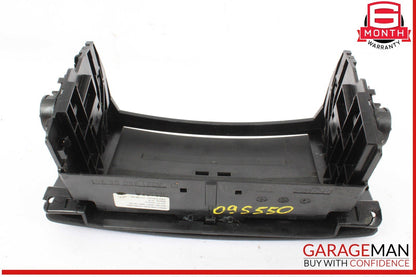 07-13 Mercedes W221 S550 Center Console CD Player Cover Trim Panel Black OEM