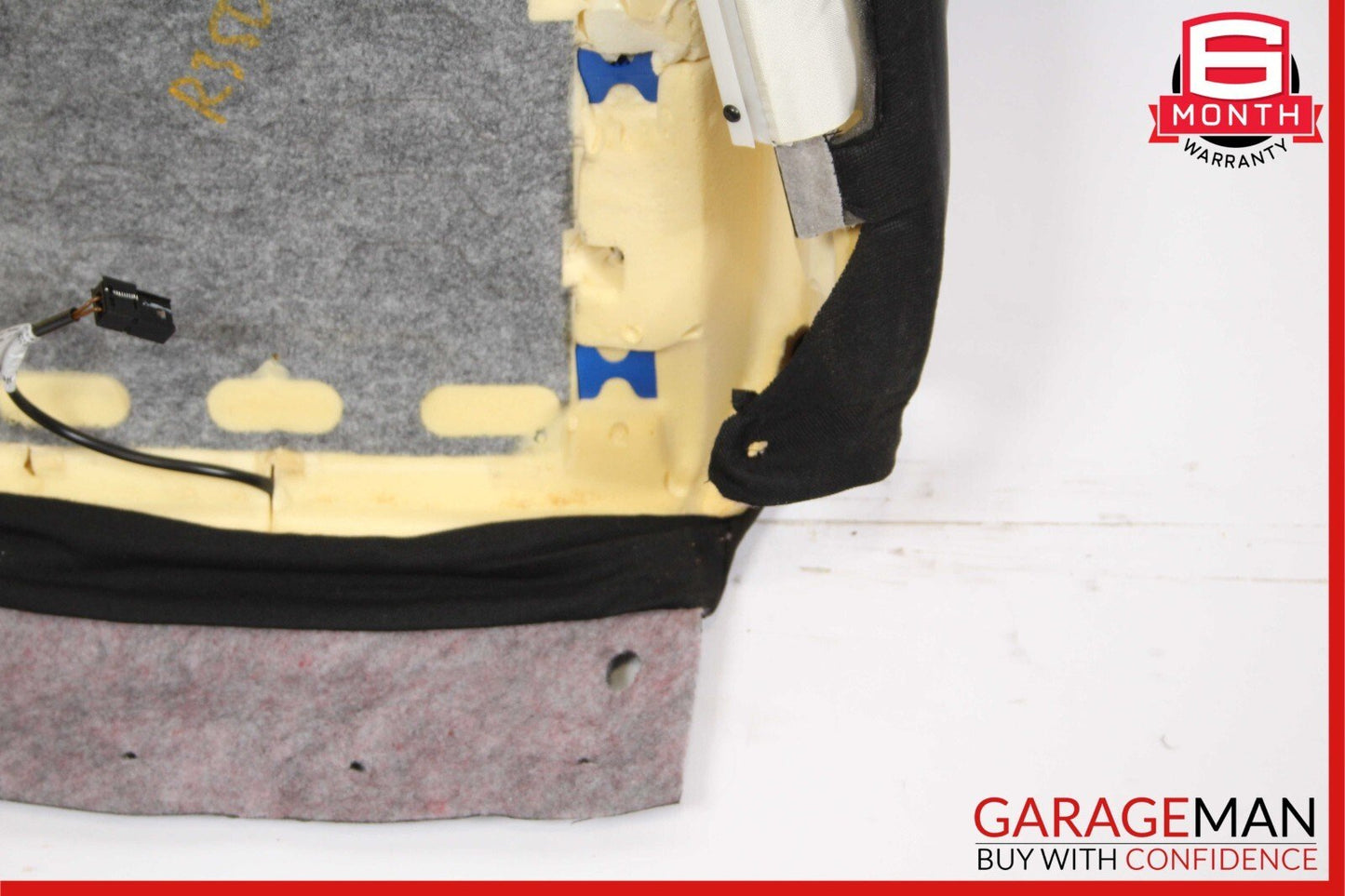 09-13 Mercedes W164 ML350 R350 Front Right Top Upper Seat Cushion Anthracite