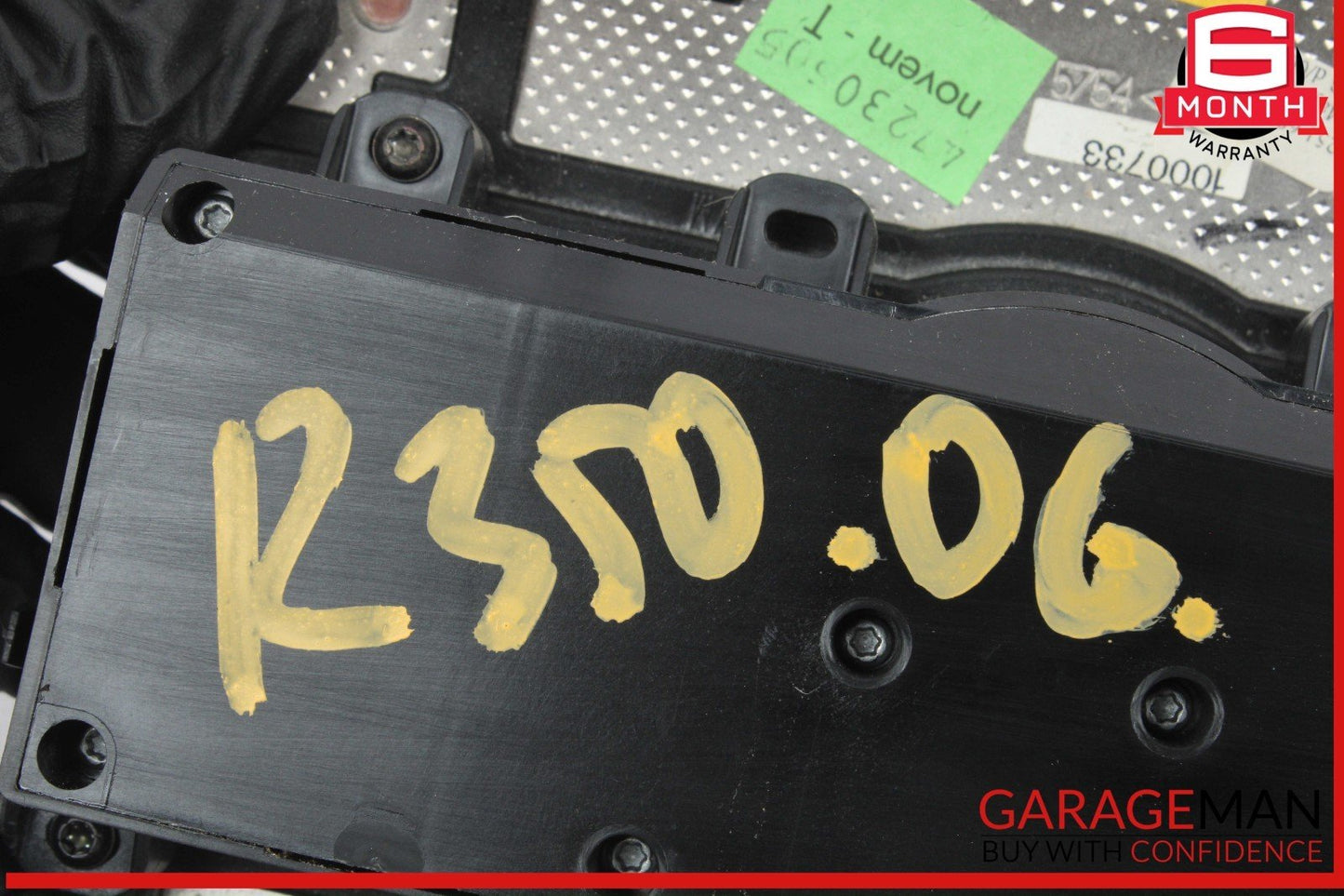 06-08 Mercedes W251 R350 4MATIC Rear AC Climate Cotrol Switch Panel w/ Trim OEM