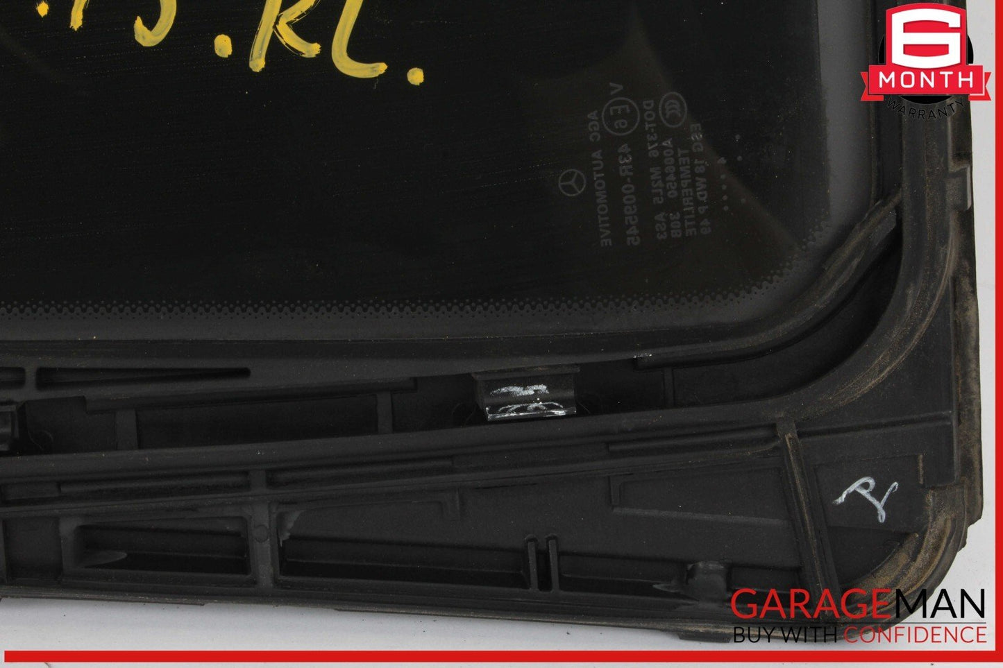 13-19 Mercedes X166 GL450 GL550 GLS550 Rear Left Fixed Privacy Window Glass OEM