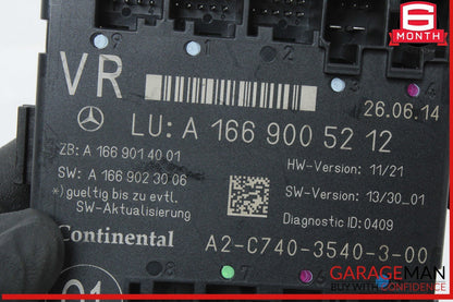 12-19 Mercedes X166 GL550 ML400 GLE350 Front Right Side Door Control Module Unit