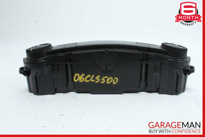06-11 Mercedes W219 CLS500 CLS55 AMG AC A/C Climate Control Unit OEM