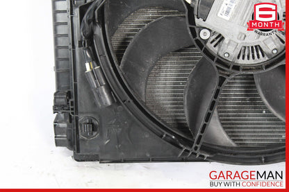14-17 Maserati Ghibli M157 Engine Cooling Radiator AC A/C Air Condenser OEM