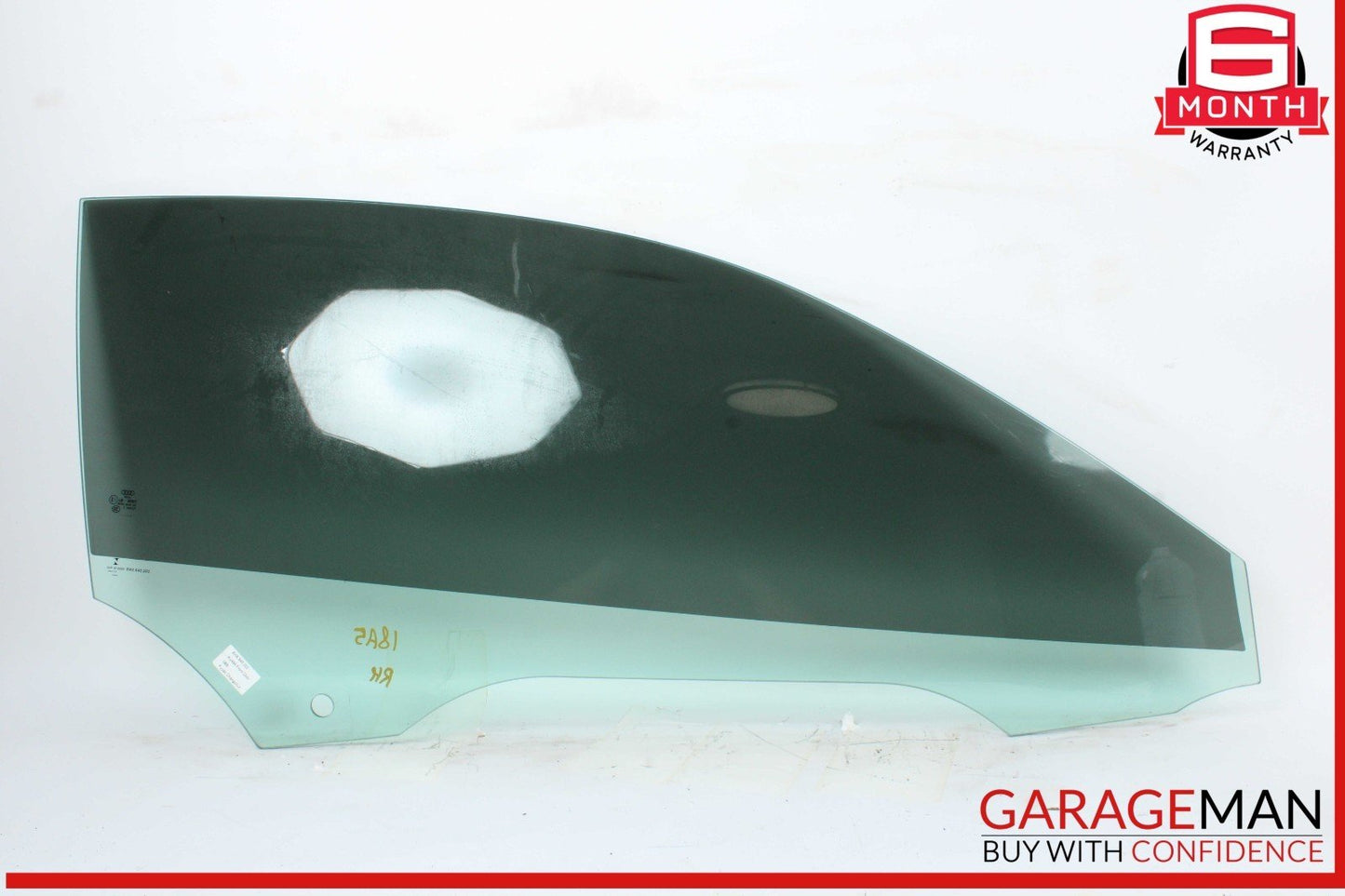 18-24 Audi A5 S5 RS5 Coupe Front Right Passenger Side Door Window Glass OEM