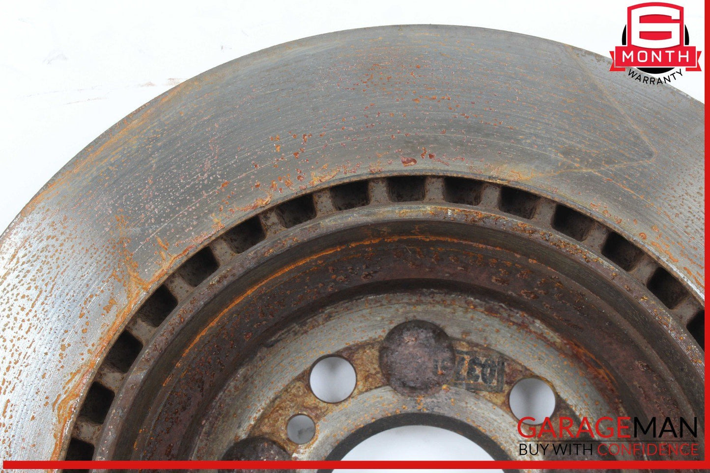 10-18 Mercedes W212 E350 Rear Brake Rotors Disc Left & Right Set OEM
