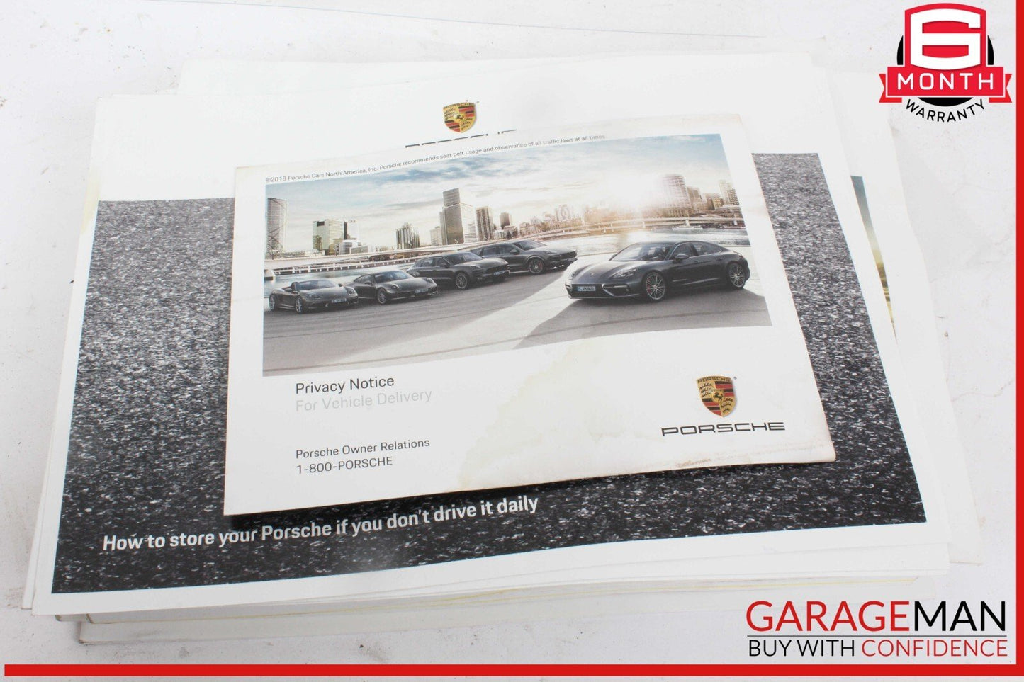 19 Porsche Macan Owner's Manual OEM