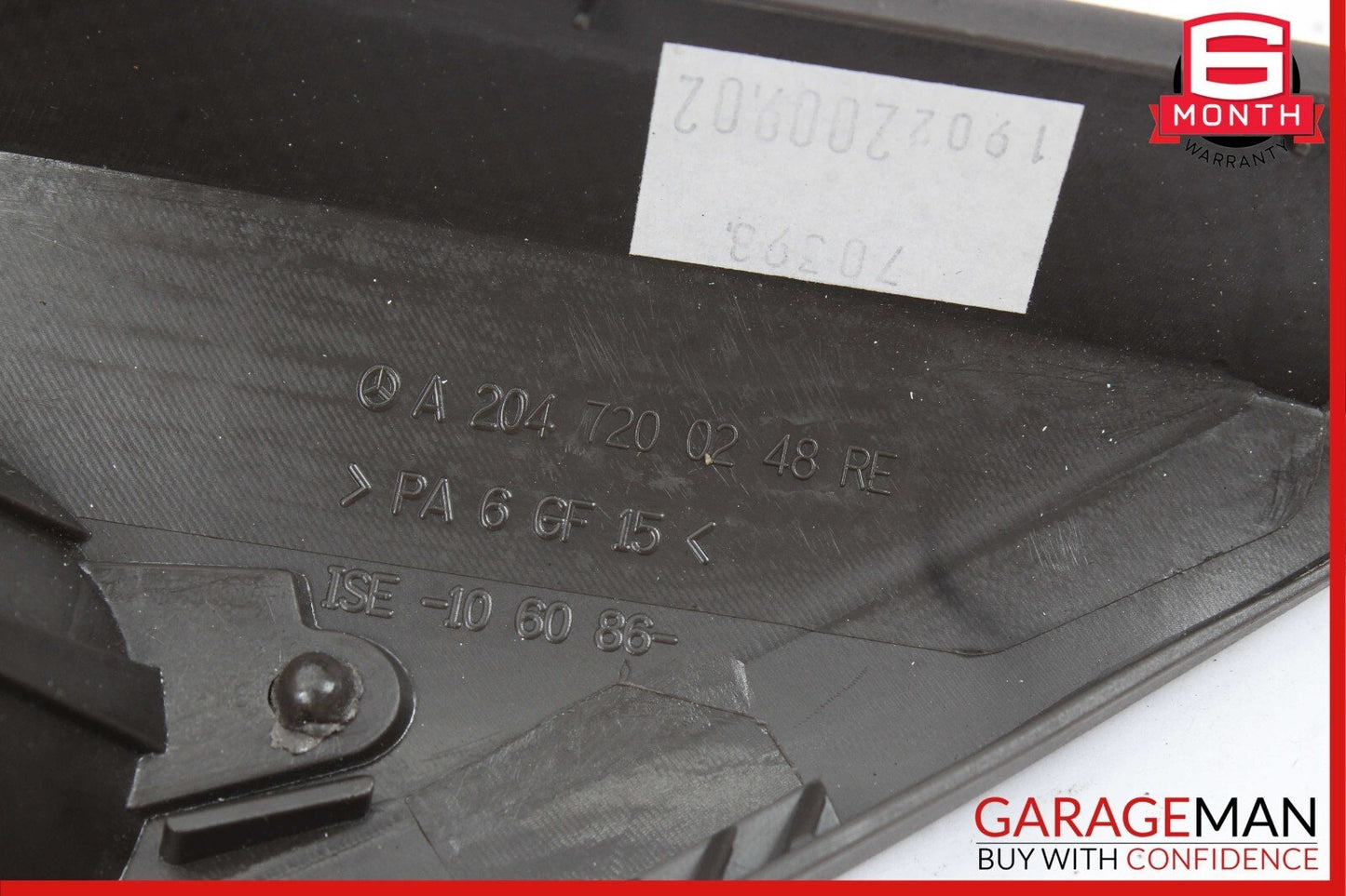 08-14 Mercedes W204 C280 Sedan Front Right Side Door Tweeter Speaker Trim Cover
