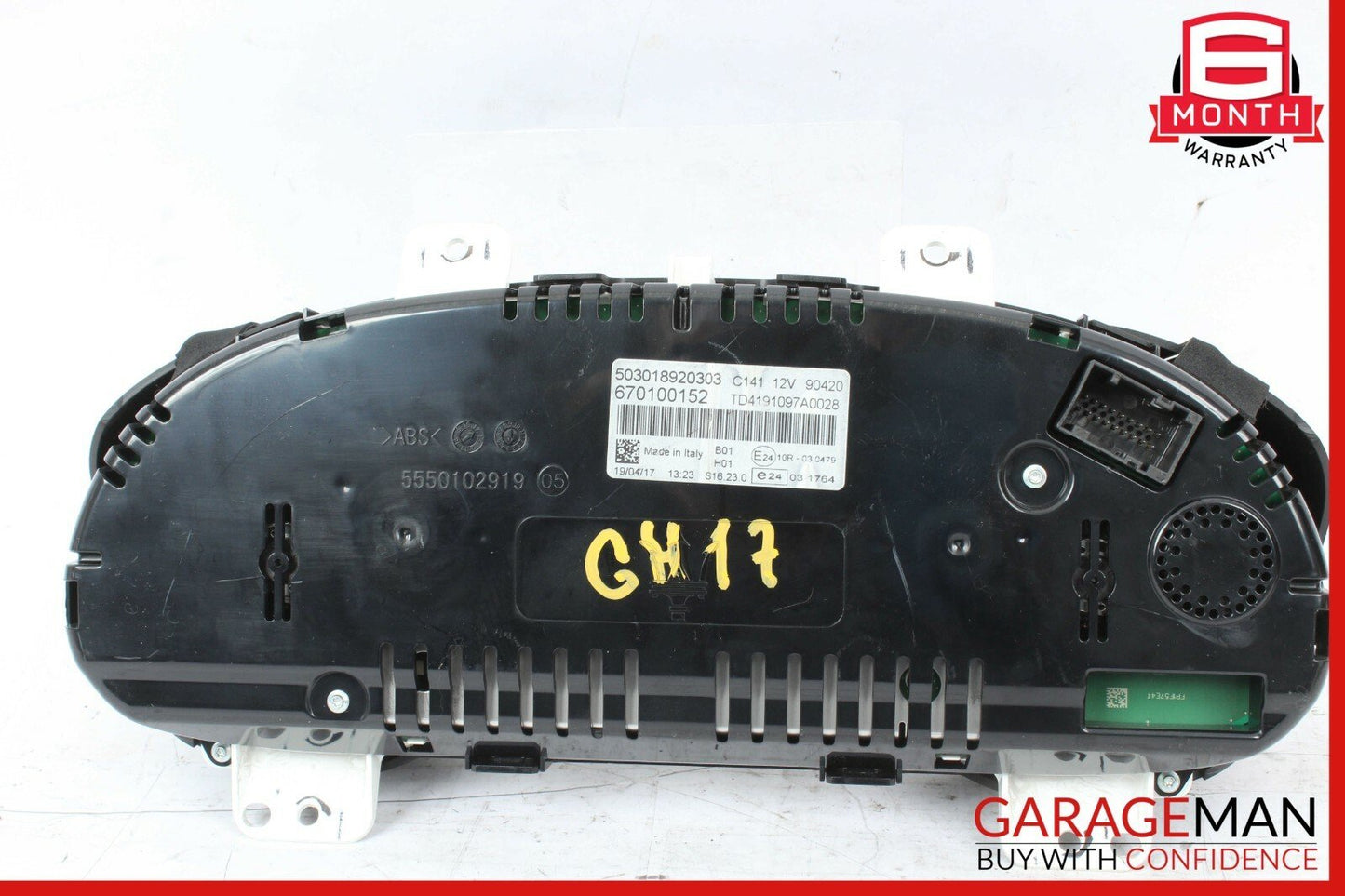14-17 Maserati Ghibli S Speedometer Odometer Instrument Cluster Gauge OEM