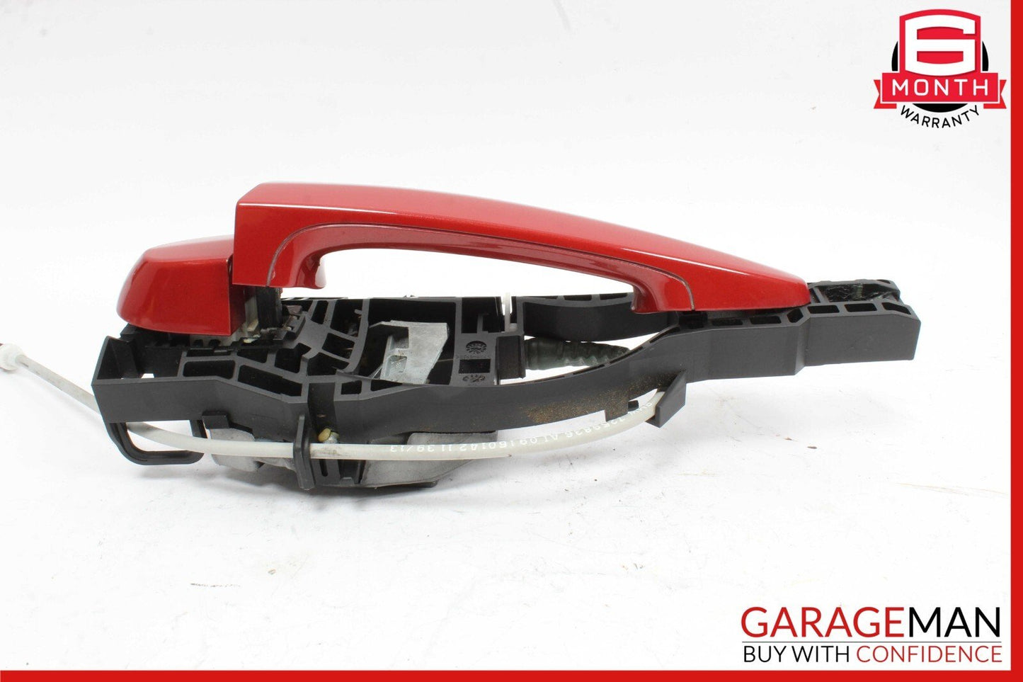 12-18 BMW F30 320i 528i Rear Left Side Exterior Door Handle Assy Red