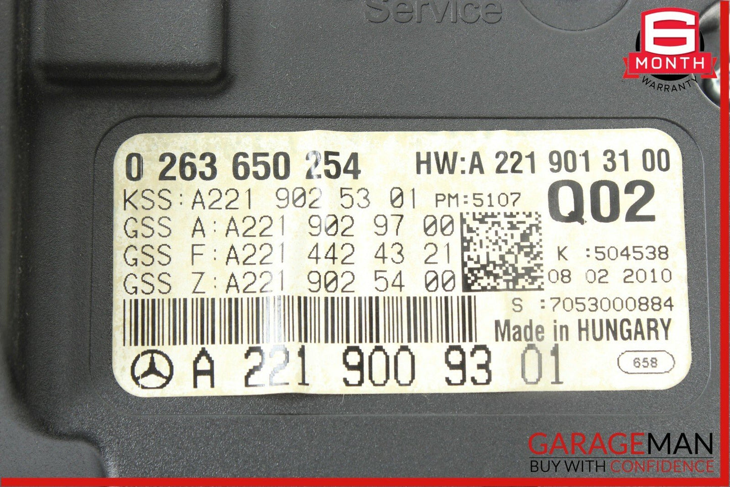 10-14 Mercedes W221 S550 CL600 Speedometer Odometer Instrument Cluster Gauge OEM