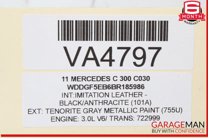 06-12 Mercedes W204 C300 C350 Engine Motor Crankshaft Crank Shaft Pulley OEM