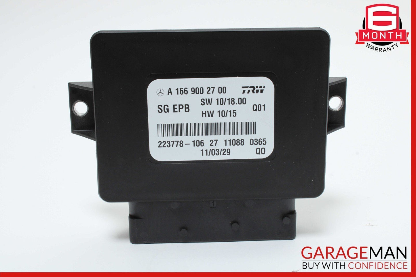 12-16 Mercedes R172 SLK250 SLK350 Hand Parking Brake Control Module Unit OEM