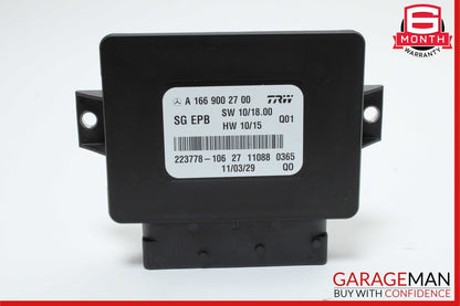 12-16 Mercedes R172 SLK250 SLK350 Hand Parking Brake Control Module Unit OEM