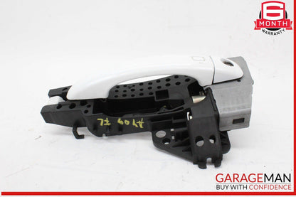 09-16 Audi A4 A5 Front Left Driver Side Exterior Door Handle White 8T1837885A