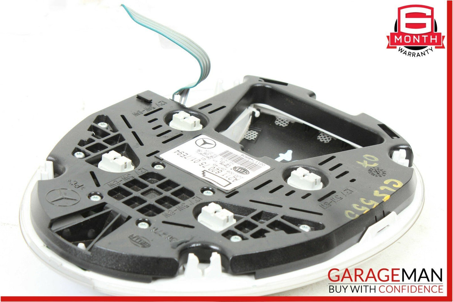 06-11 Mercedes W211 E350 CLS550 Rear Overhead Dome Light Reading Map Grey OEM