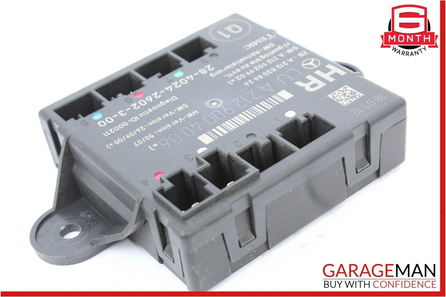 08-14 Mercedes W204 C300 Rear Right Passenger Side Door Control Module Unit OEM