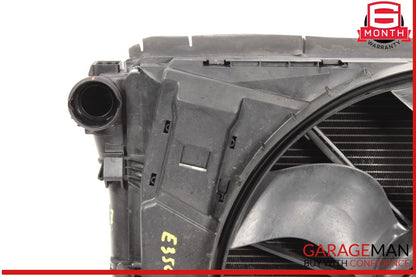 08-18 Mercedes W212 E350 C300 Engine Radiator Cooling Fan Motor Assembly OEM