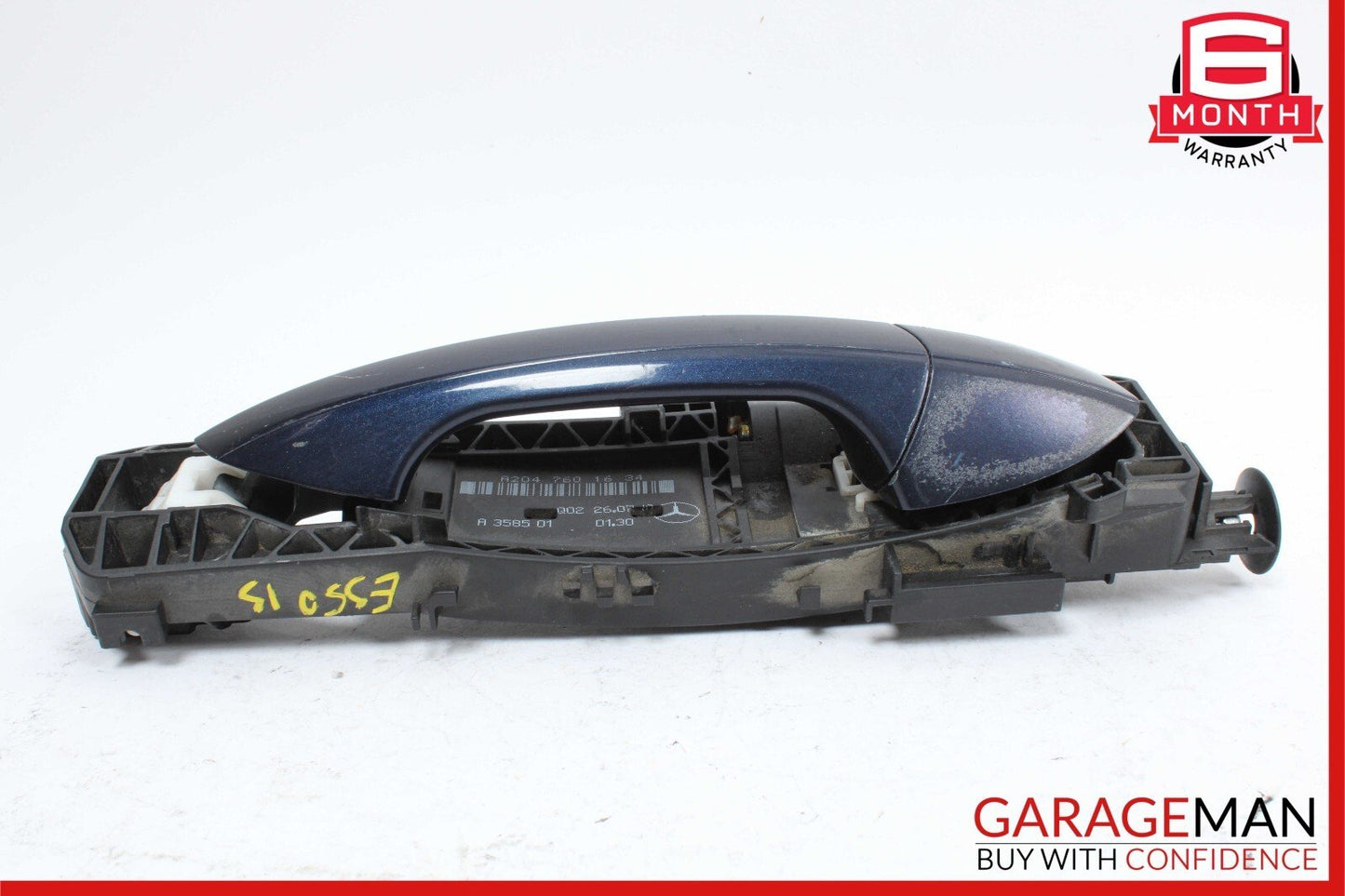 10-13 Mercedes W212 E350 E550 Front or Rear Right Side Exterior Door Handle Blue