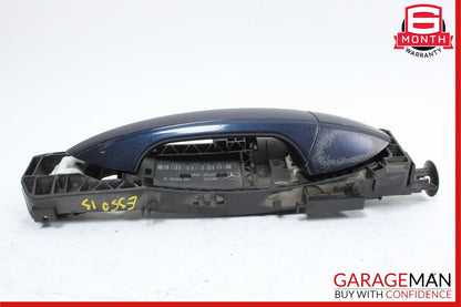 10-13 Mercedes W212 E350 E550 Front or Rear Right Side Exterior Door Handle Blue
