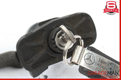 08-15 Mercedes W204 C250 Trunk Lid Lock Latch Actuator w/ Cylinder Mechanism OEM