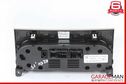 12-15 Mercedes C250 CLS350 AC A/C Heater Climate Temperature Control Switch OEM