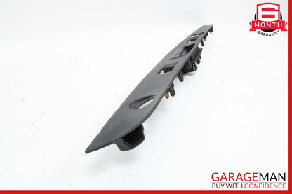 10-13 Mercedes W212 E350 E550 Sedan Trunk Lid Tailgate Handle Trim Black OEM