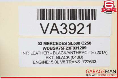 03-06 Mercedes R230 SL500 SL55 AMG Parktronic Warning Display Buzzer Front OEM